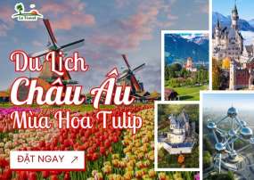 Tour Du Lịch Châu Âu Đức - Thụy Sĩ - Hà Lan - Luxemburg - Bỉ  11 Ngày 10 Đêm Mùa Hoa Tulip 2024 (Bay VietnamAirlines)