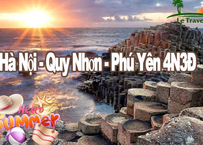Du Lịch Quy Nhơn - Phú Yên 4 Ngày 3 Đêm Hè  Bay (Viet Nam Airlines)