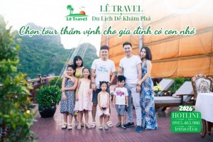 Bí quyết chọn tour thăm vịnh cho gia đình có con nhỏ để bé khỏe cả nhà vui