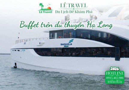 Đừng đi du thuyền Hạ Long nếu chưa biết bí mật về bữa ăn buffet trên tàu