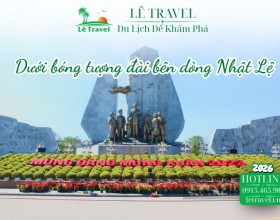 Dưới bóng tượng đài bên dòng Nhật Lệ