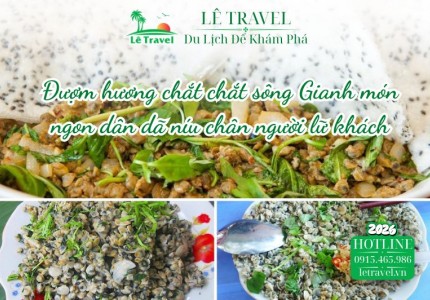 Đượm hương chắt chắt sông Gianh món ngon dân dã níu chân người lữ khách