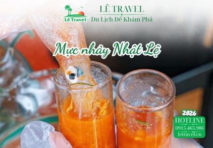Mực nhảy Nhật Lệ món quà của biển khơi mà bạn nhất định phải thử