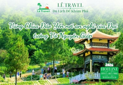 Vũng Chùa Đảo Yến nơi an nghỉ của Đại tướng Võ Nguyên Giáp