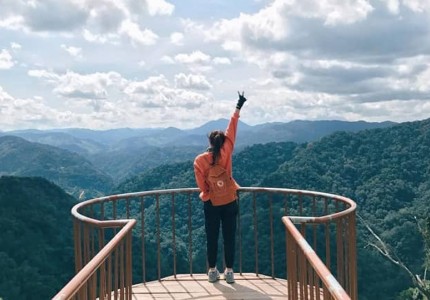 Check in tại Đỉnh Quế Tây Giang