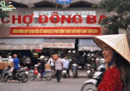 Khám phá khu chợ phồn hoa Đông Ba của Huế