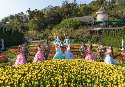 Lễ hội hoa tulip Bà Nà Đà Nẵng