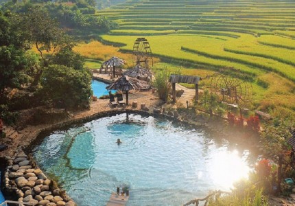 Những khu nghỉ dưỡng có suối khoáng nóng điểm đến mùa đông