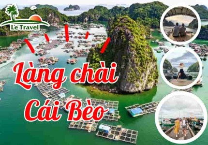 Du lịch Cát Bà - Khám phá Làng chài Cái Bèo