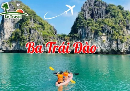 Khám phá bãi tắm Ba Trái Đào hoang sơ