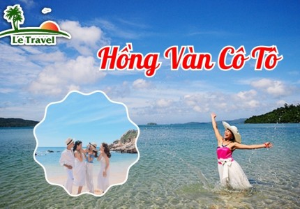 Nét đẹp say lòng của bãi biển Hồng Vàn Cô Tô