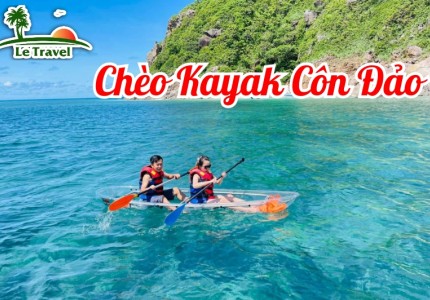 Trải nghiệm chèo Kayak tại Côn Đảo