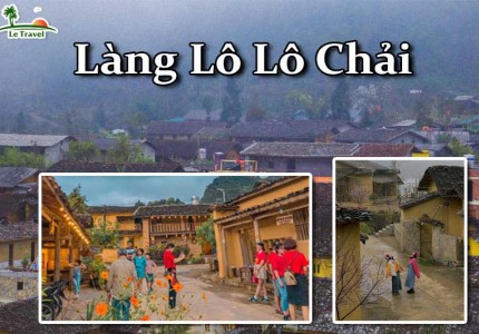 Đến thăm làng cổ tích Lô Lô Chải tại Hà Giang