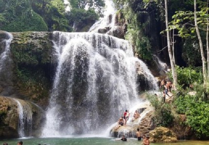 Khám phá vẻ đẹp Thác Luồng - Thác Trăn