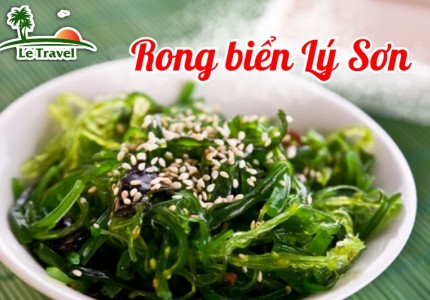 Rong biển Lý Sơn Món ngon khó cưỡng