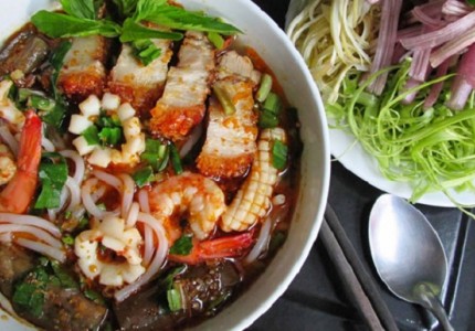Bún mắm đặc sản Miền Tây