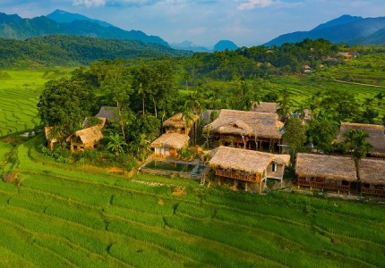 Trải nghiệm tại khu nghỉ dưỡng Pù Luông Natura Bungalows