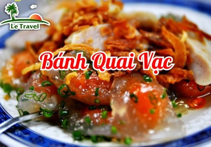 Thưởng thức đặc sản Bánh Quai Vạc Mũi Né