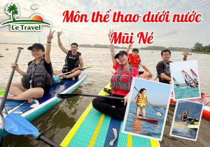 Trải nghiệm du lịch Mũi Né thêm sôi động với những môn thể thao nước