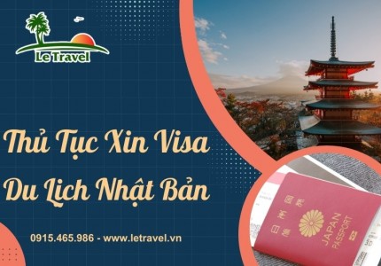 Thủ tục xin visa du lịch Nhật Bản