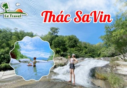 Đón hè cùng thác Savin Ninh Thuận