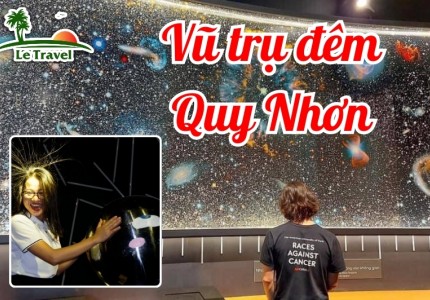 Thưởng ngoạn bầu trời đêm tại Quy Nhơn