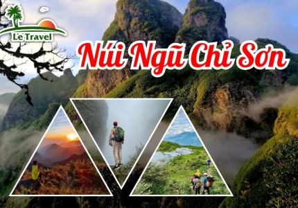 Chiêm ngưỡng vẻ đẹp tạo hóa của núi Ngũ Chỉ Sơn