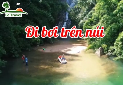 Đi bơi trên núi cao tại Tây Nguyên