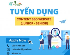 Tuyển Nhân Viên SEO Website