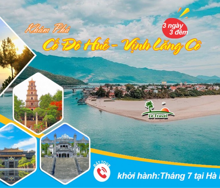 Tour Du Lịch Huế - Biển Lăng Cô 3 Ngày 3 Đêm