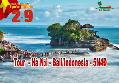 Du Lịch Bali 5 Ngày 4 Đêm Quốc Khánh 2-9/2023 (Bay Thẳng Vietjet Air)