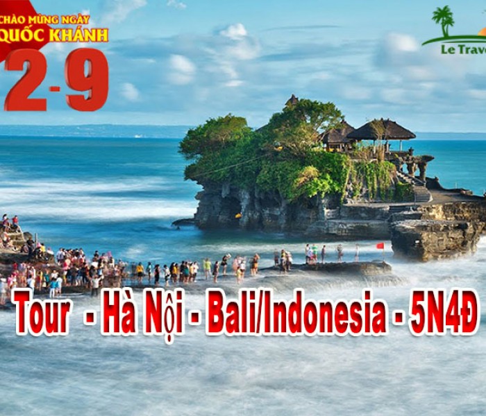 Du Lịch Bali 5 Ngày 4 Đêm Quốc Khánh 2-9/2023 (Bay Thẳng Vietjet Air)