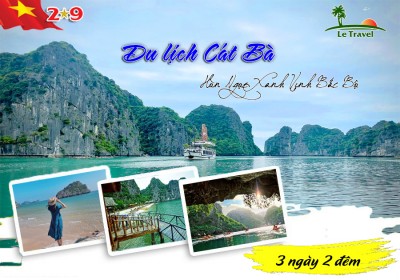 Du Lịch Cát Bà 3 Ngày 2 Đêm 2/9/2025