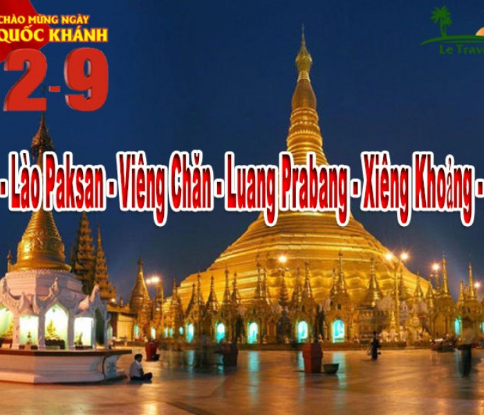 Tour Du Lịch Lào 6 Ngày 5 Đêm Quốc Khánh 2/9/2023