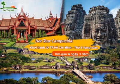 Du Lịch Campuchia 4 Ngày 3 Đêm Từ Hồ Chí Minh