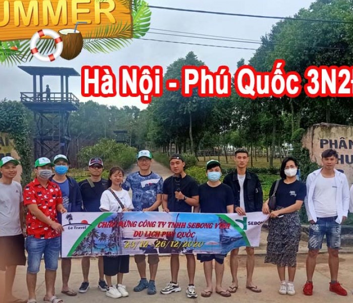 Du Lịch Phú Quốc 3 Ngày 2 Đêm Hè Từ Hà Nội (Bay Vietnam Airlines)