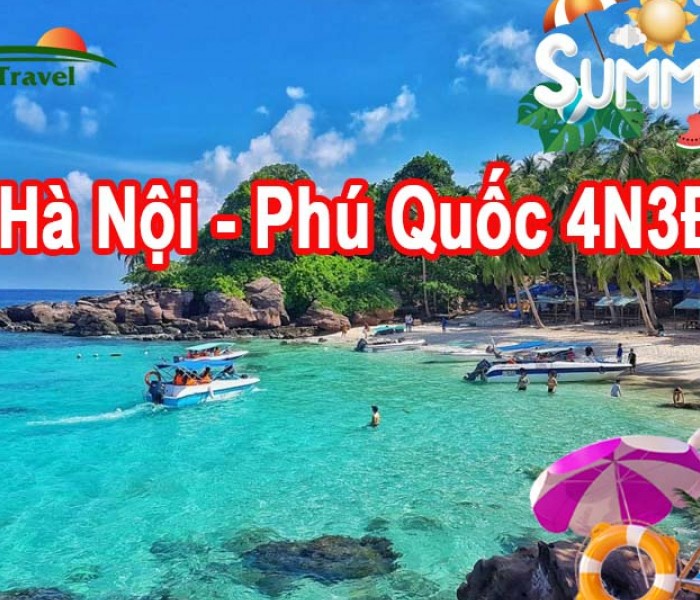 Du Lịch Phú Quốc 4 Ngày 3 Đêm Hè Từ Hà Nội (Bay Vietnam Airlines)