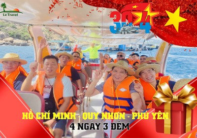 Du Lịch Quy Nhơn - Phú Yên 4 Ngày 3 Đêm Lễ 30/4-1/5 Từ Hồ Chí Minh
