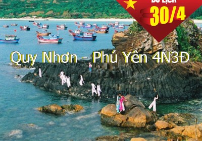 Du Lịch Quy Nhơn - Phú Yên 4 Ngày 3 Đêm Lễ 30/4- 1/5