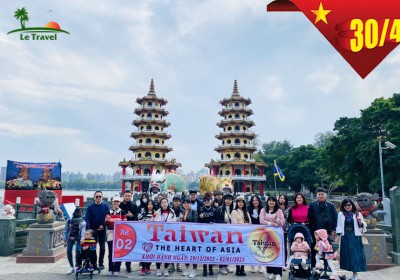 Tour Du Lịch Đài Loan 5 Ngày 4 Đêm Lễ 30/4-1/5 (Bay China Airlines 5*)