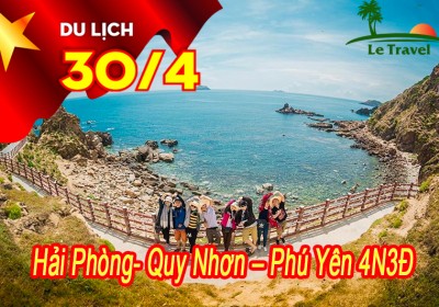 Du Lịch Hải Phòng Quy Nhơn – Phú Yên 4 Ngày 3 Đêm Lê 30/4-1/5