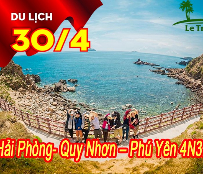 Du Lịch Hải Phòng Quy Nhơn – Phú Yên 4 Ngày 3 Đêm Lê 30/4-1/5