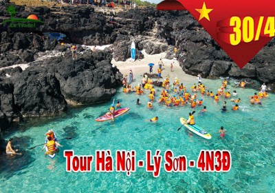 Tour Du Lịch Lý Sơn 4 Ngày 3 Đêm Lễ 30/4-1/5 (Bay vietnamairline)