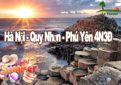 Du Lịch Quy Nhơn - Phú Yên 4 Ngày 3 Đêm Hè  Bay (Viet Nam Airlines)