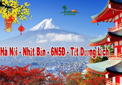Du Lịch Nhật Bản 6 Ngày 5 Đêm Tết Dương Lịch 