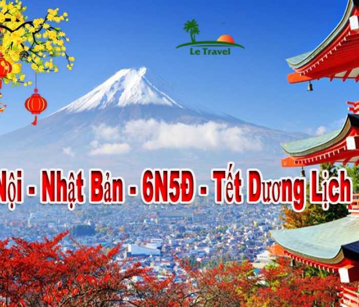 Du Lịch Nhật Bản 6 Ngày 5 Đêm Tết Dương Lịch 