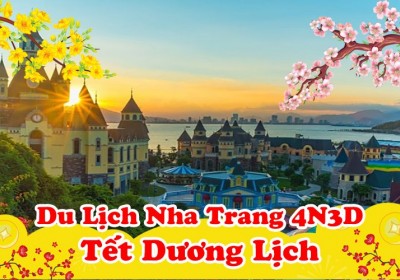 Du Lịch Nha Trang Tour 4 Đảo Tết Dương Lịch 2024- 4 Ngày 3 Đêm