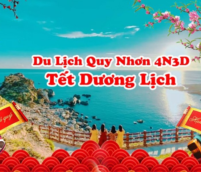 Du Lịch Quy Nhơn Phú Yên 4 Ngày 3 Đêm Tết Dương Lịch 2024