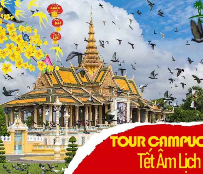 Tour Du Lịch Campuchia 4 Ngày 3 Đêm Tết Âm Lịch 2024 (Bay Angkor Cambodia Air)