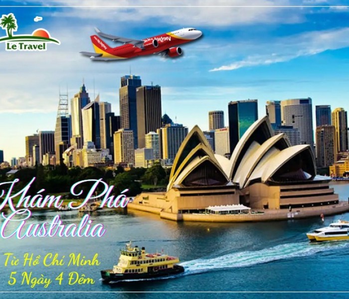Tour Du Lịch Úc 8 Ngày 7 Đêm Từ Hồ Chí Minh (Bay Vietjet)